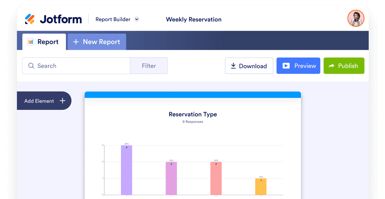 Jotform Report Builder